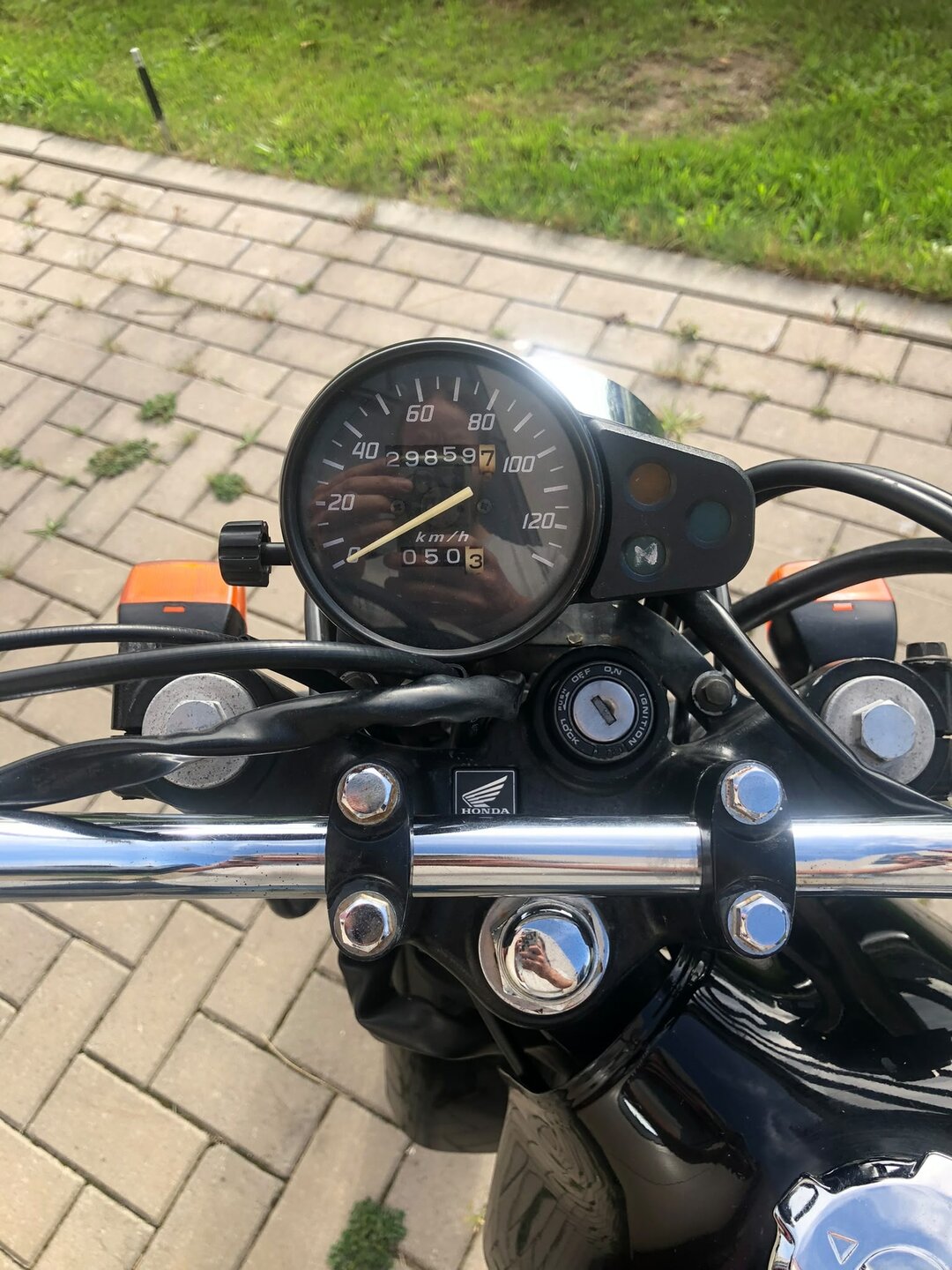Honda FTR223, schwarz, 29.859 km