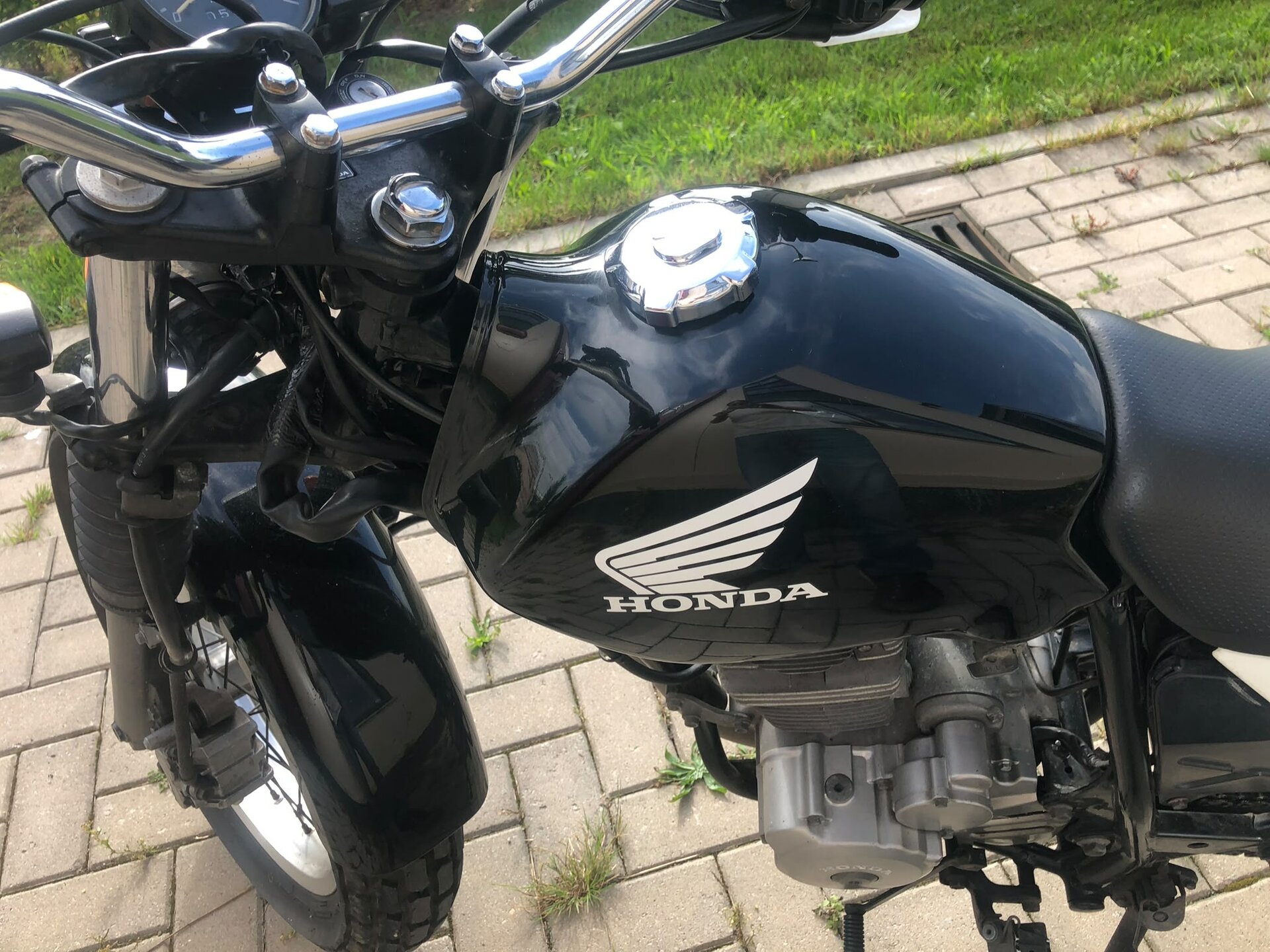 Honda FTR223, schwarz, 29.859 km