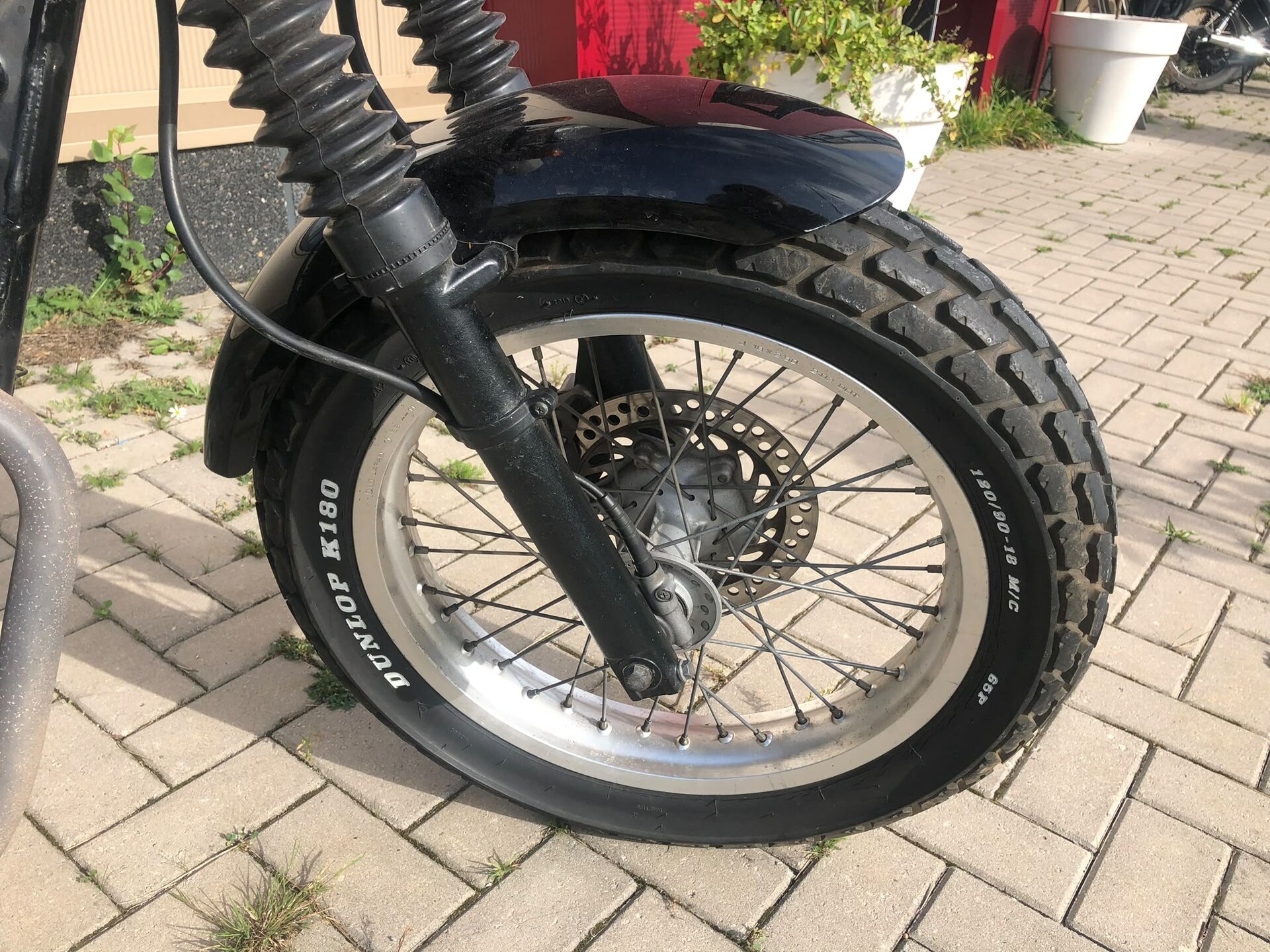 Honda FTR223, schwarz, 29.859 km