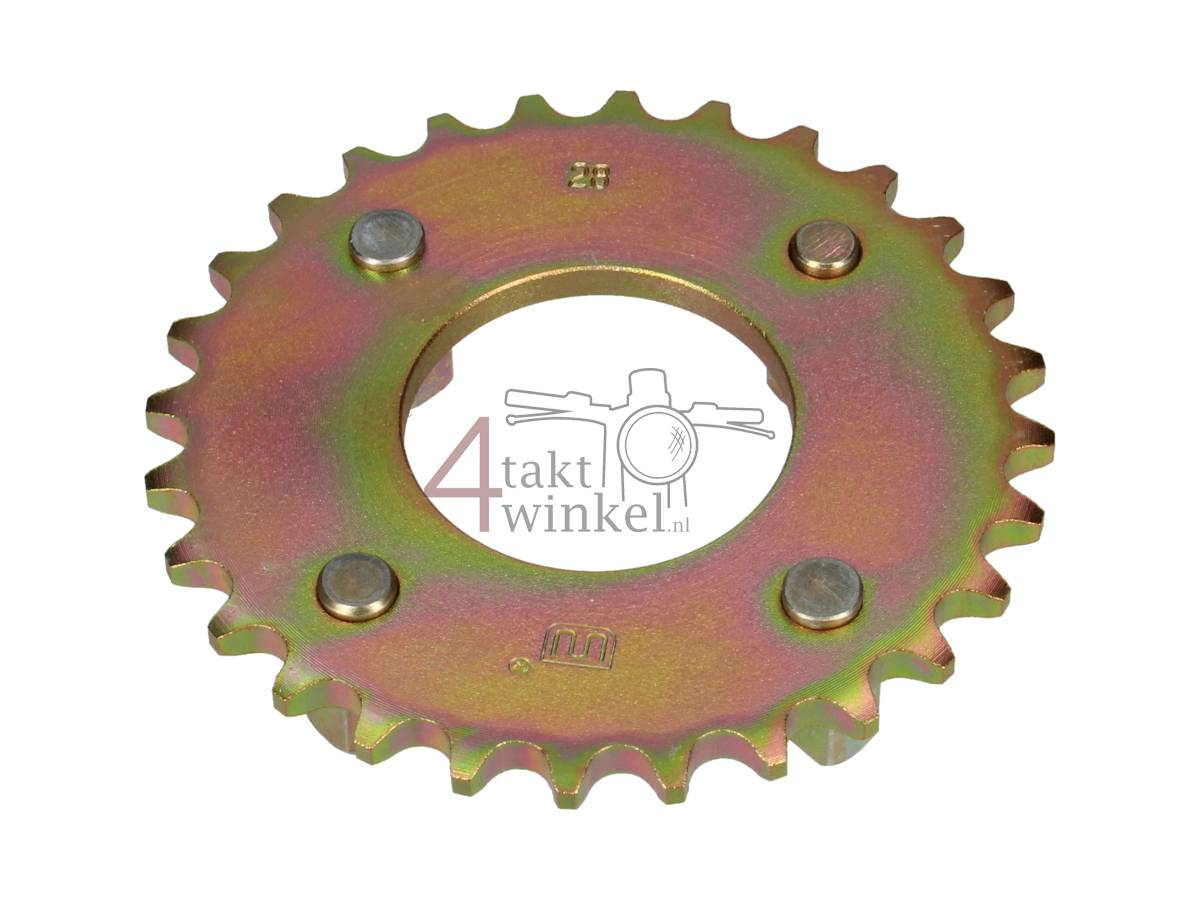 Kettenrad hinten 28, passt auf SS50, CB50, CY50, Dax, Gold
