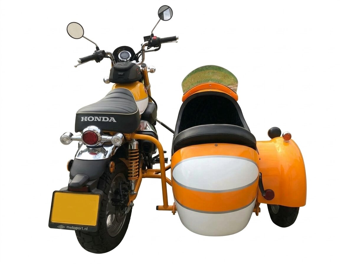 Honda Monkey 125cm3 JB02, Custom, mit Beiwagen!