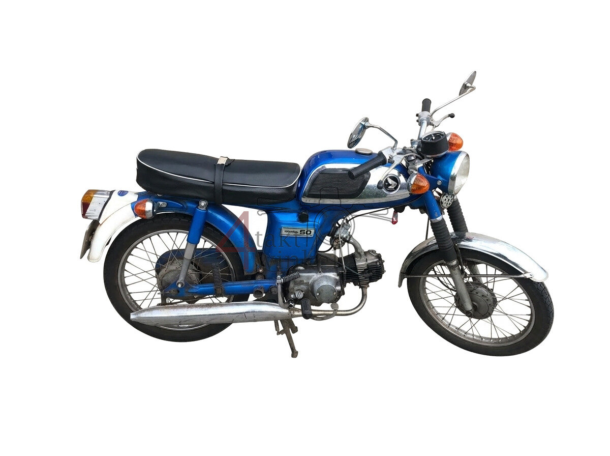 Honda CD50H, Blau, Projektmoped