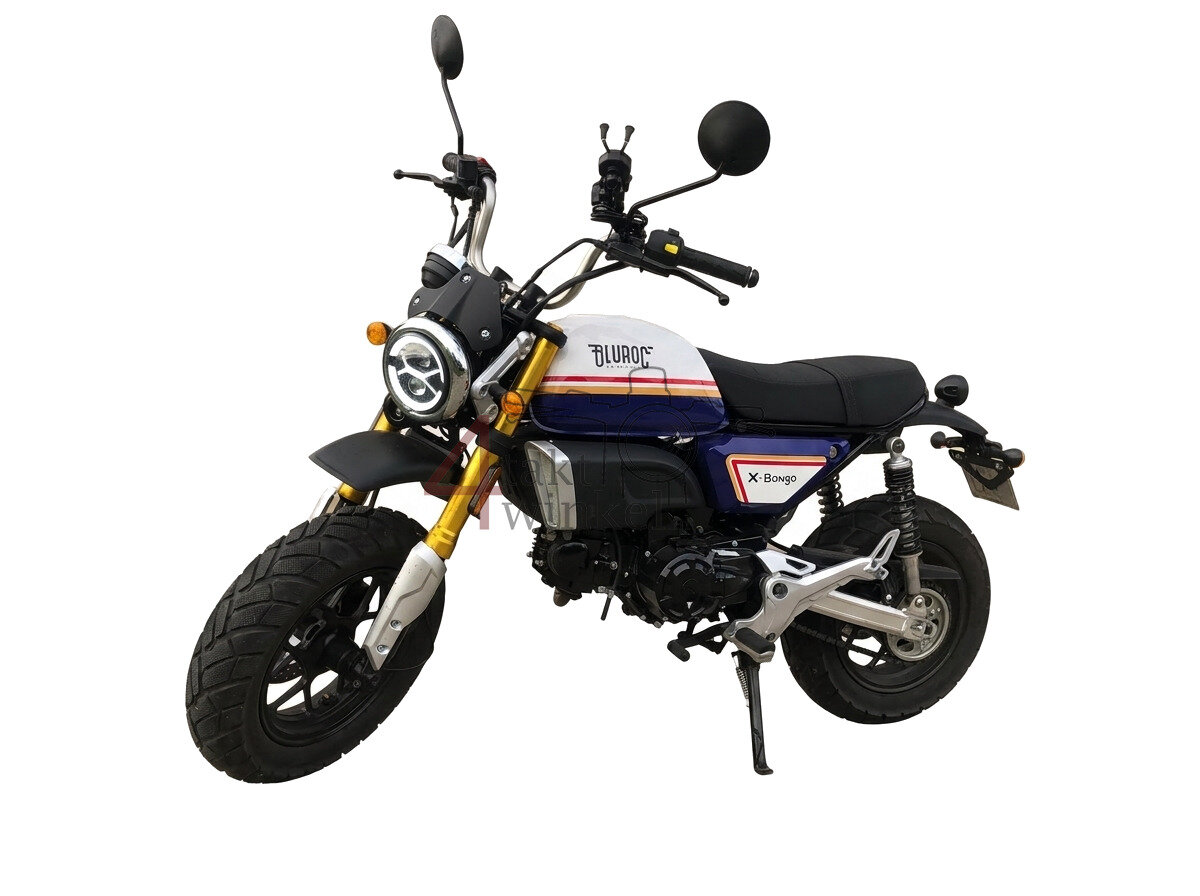 Bluroc X-Bongo EFI, 50 ccm, Euro 5, Bleu Strike Racing, gebraucht