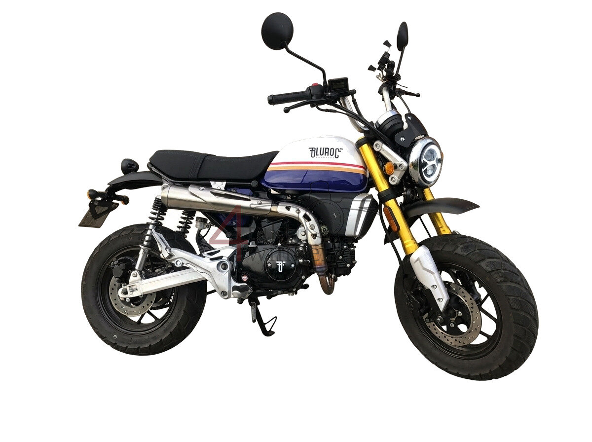 Bluroc X-Bongo EFI, 50 ccm, Euro 5, Bleu Strike Racing, gebraucht