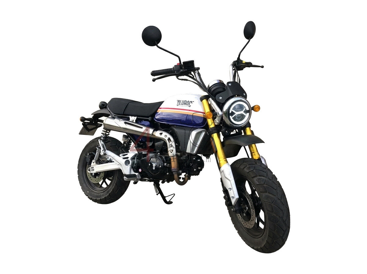 Bluroc X-Bongo EFI, 50 ccm, Euro 5, Bleu Strike Racing, gebraucht
