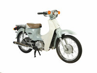 Verkauft ! Honda C110, baby blue, 23211km