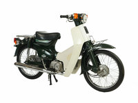VERKAUFT Honda C50 NT, green, 4883km