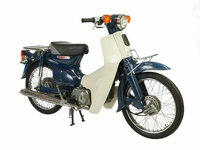 VERKAUFT ! Honda C50 NT, blue, 14446km