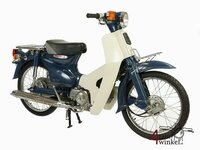 VERKAUFT Honda C50 NT, blue, 4231km
