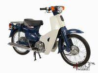 VERKAUFT ! Honda C50 NT, blue, 647km