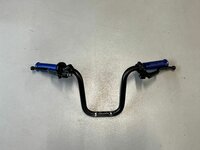 Lenker Aluminium mit Stange 210mm hoch schwarz gebrauchtes Product