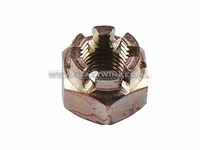 Mutter M10 x 1,25 Krone, Vorderrad C50, original Honda