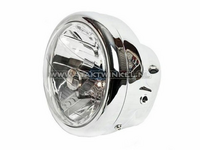 Scheinwerfer komplett, ZB, PBR, CB50, Chrom / Diamant