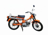 Honda CT90 K4, orange, 2963 Meilen