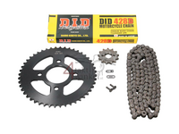 Kettenr&auml;der und Kettensatz, Mash Fifty, 13 - 48  (50ccm, 70ccm), 20mm Achse
