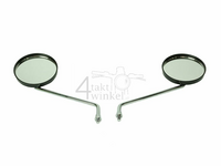 Spiegel Set, Universal, M8-Gewinde, rund