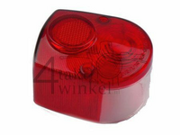 R&uuml;cklichtglas, dax, rot, A-Qualit&auml;t