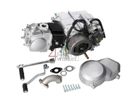 Motor, 85 ccm, manuelle Kupplung, Lifan, 4-Gang, Silber