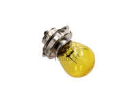 Scheinwerfer Lampe P26S, 12 Volt, 15 Watt, zB CB50, CY50, Gelb
