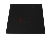 Luftfilterelement, universell, Schaumstoff, 33cm x 33cm x 10mm