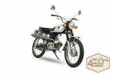 VERKAUFT ! Honda CL50 Benly, Japanisch, Schwarz, 8432 km