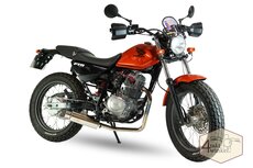 Honda FTR 223, Japanisch, Orange, 4374 km