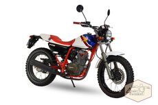 Honda FTR 223D, Japanisch, tri-color, 5773km