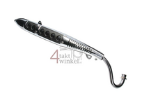 Auspuff Standard, passend f&uuml;r SS50, mit Hitzeschild und Zubeh&ouml;r