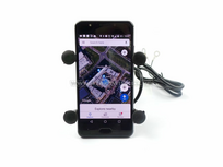 USB-Ladeger&auml;t, Telefonhalter, f&uuml;r 12 Volt, typ 1