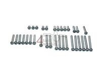 Schraubensatz, Kurbelgeh&auml;use, Kreuzschlitz, Originaloptik, passend f&uuml;r SS50, CD50