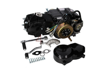 Motor, 107 ccm, manuelle Kupplung, Lifan, 4-Gang, schwarz