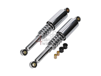 Schokbreker set 330mm bussen: chroom
