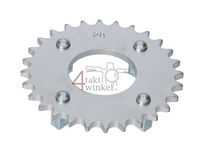 Kettenrad hinten 28, passt auf SS50, CB50, CY50, Dax, Silber