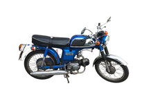 Honda CD50H, Blau, Projektmoped