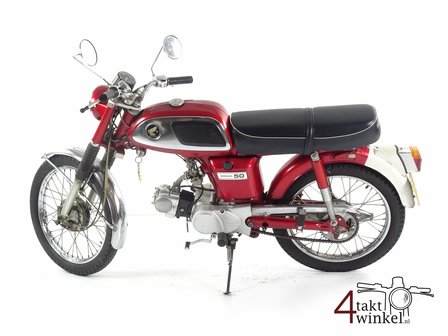 VERKAUFT ! Honda CD50h, Rot, mit Papiere