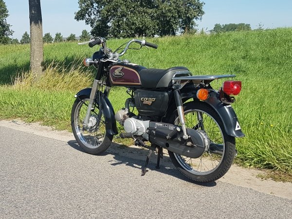 VERKAUFT! Honda CD90 Japanese 12625 km, with papers