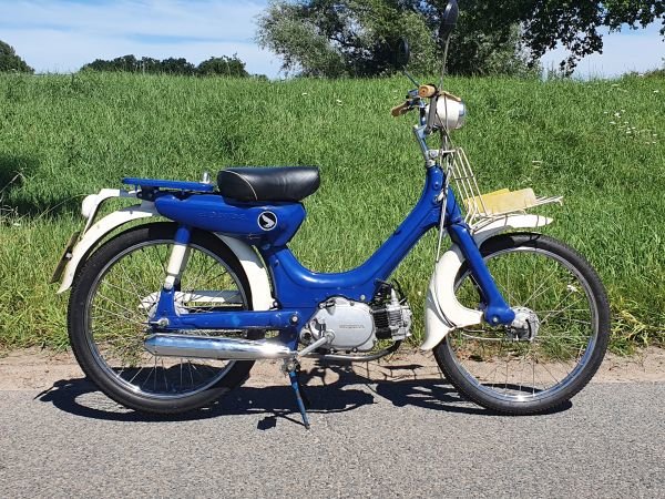 Sold! Honda PC50, Blauw