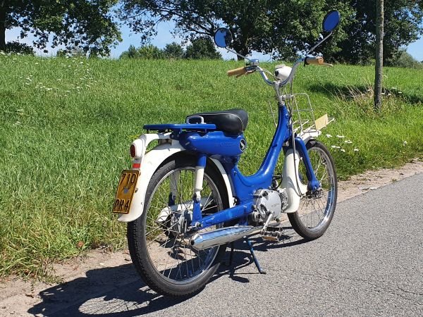 Sold! Honda PC50, Blauw