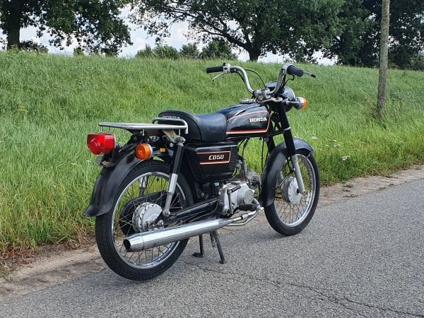 SOLD ! Honda CD50 benly Japans, Zwart, 35986 km