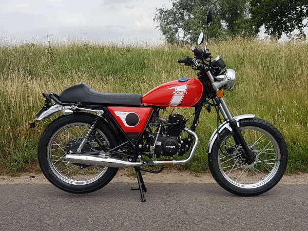 Mash Fifty, 50cc, rood, Euro 4