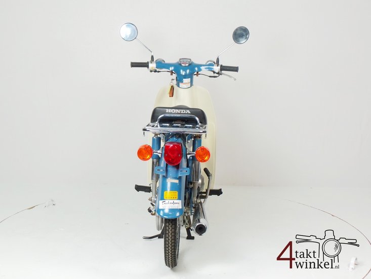 VERKAUFT Honda C50 NT Japans, blue, 4524 km