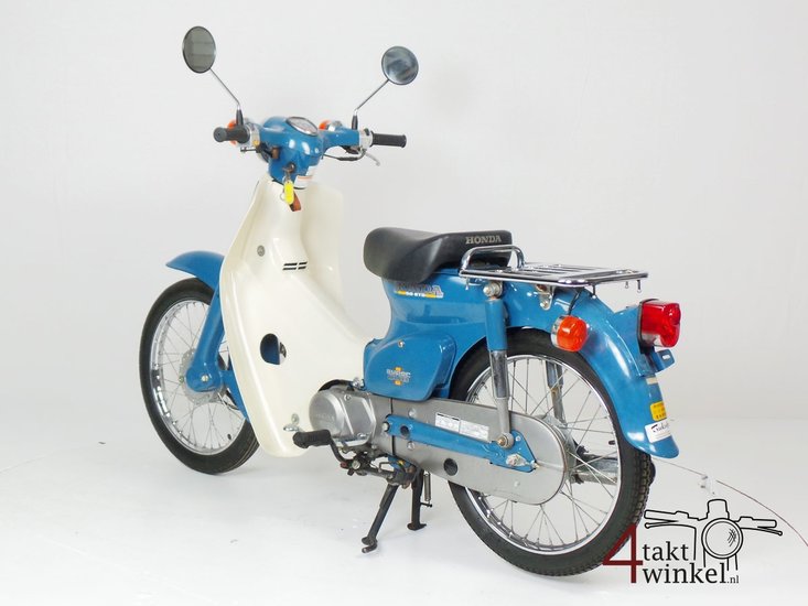 VERKAUFT Honda C50 NT Japans, blue, 4524 km