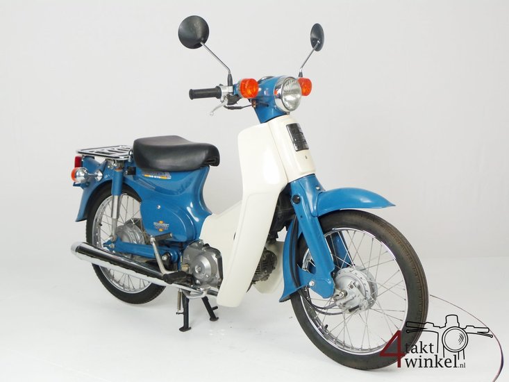 VERKAUFT Honda C50 NT Japans, blue, 4524 km