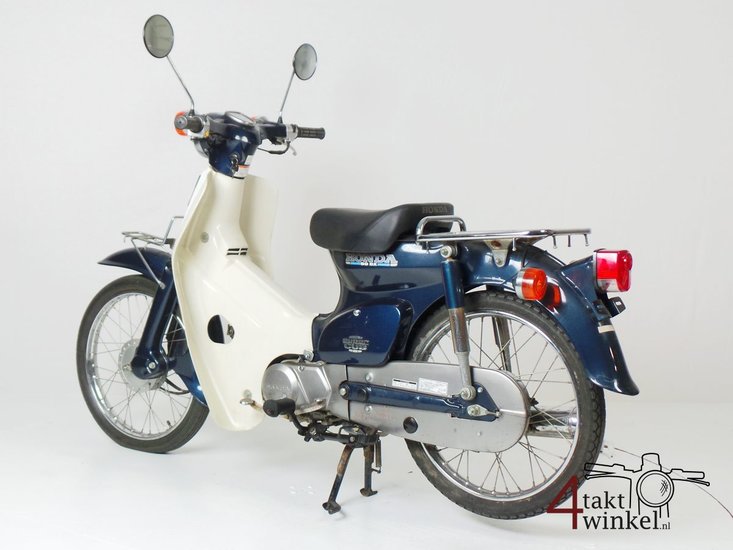 VERKAUFT ! Honda C50 NT Japans, blue, 8860 km