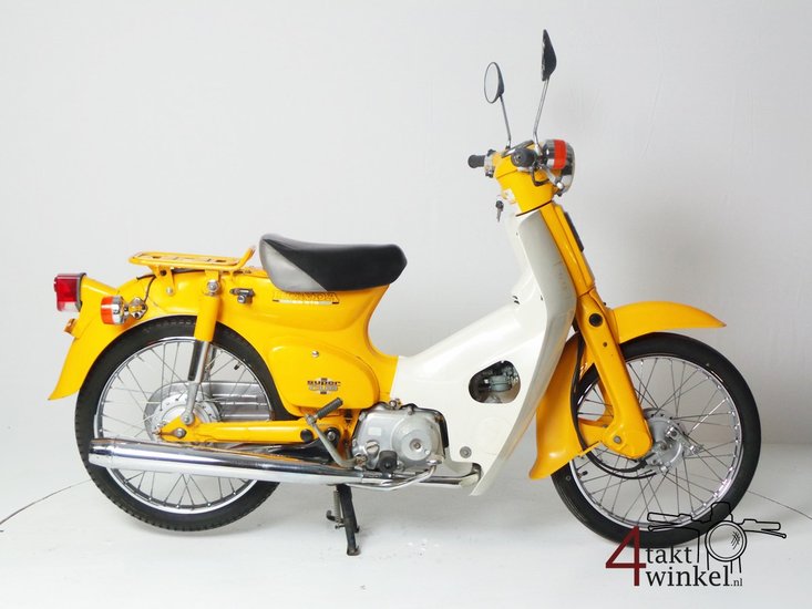 Verkauft! Honda C50 NT Japanese, yellow, 13775km