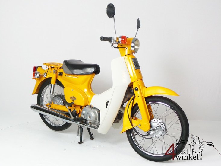 Verkauft! Honda C50 NT Japanese, yellow, 13775km