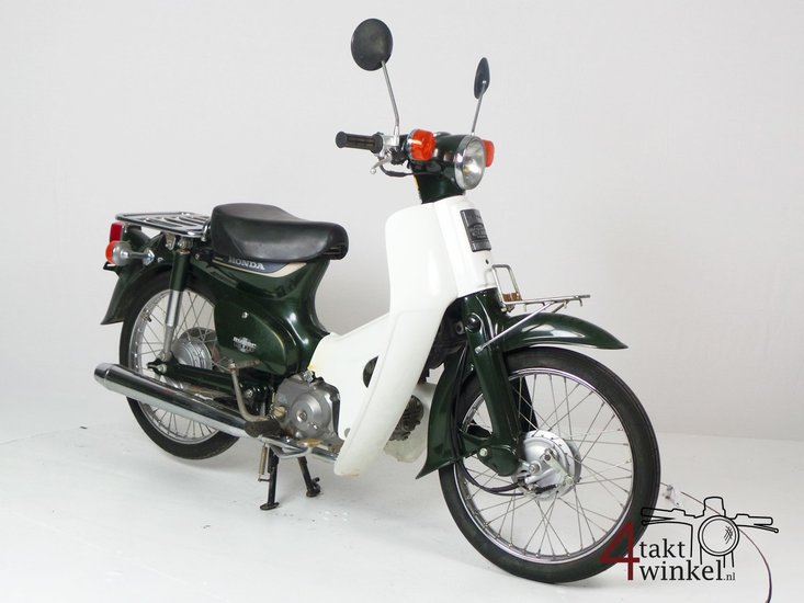 VERKAUFT ! Honda C50 NT Japanese, green, 4756 km, with papers