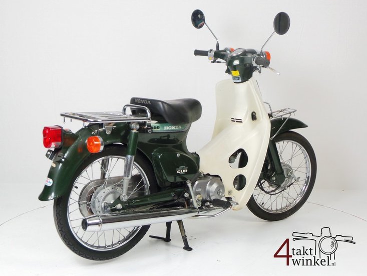 VERKAUFT! Honda C50 NT Japanese, green, 5800 km