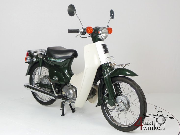 VERKAUFT! Honda C50 NT Japanese, green, 5800 km