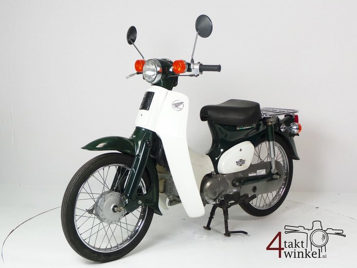 VERKAUFT! Honda C50 NT Japanese, green, 6000 km, with papers